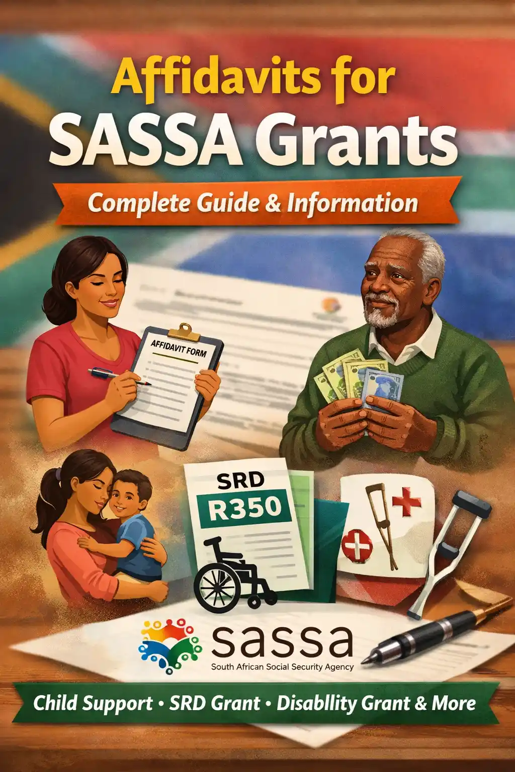 Affidavit form for SASSA grant application
