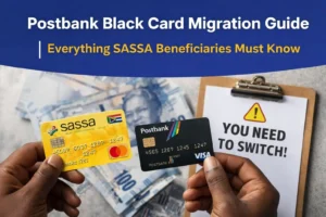 Postbank Black Card migration guide for SASSA beneficiaries