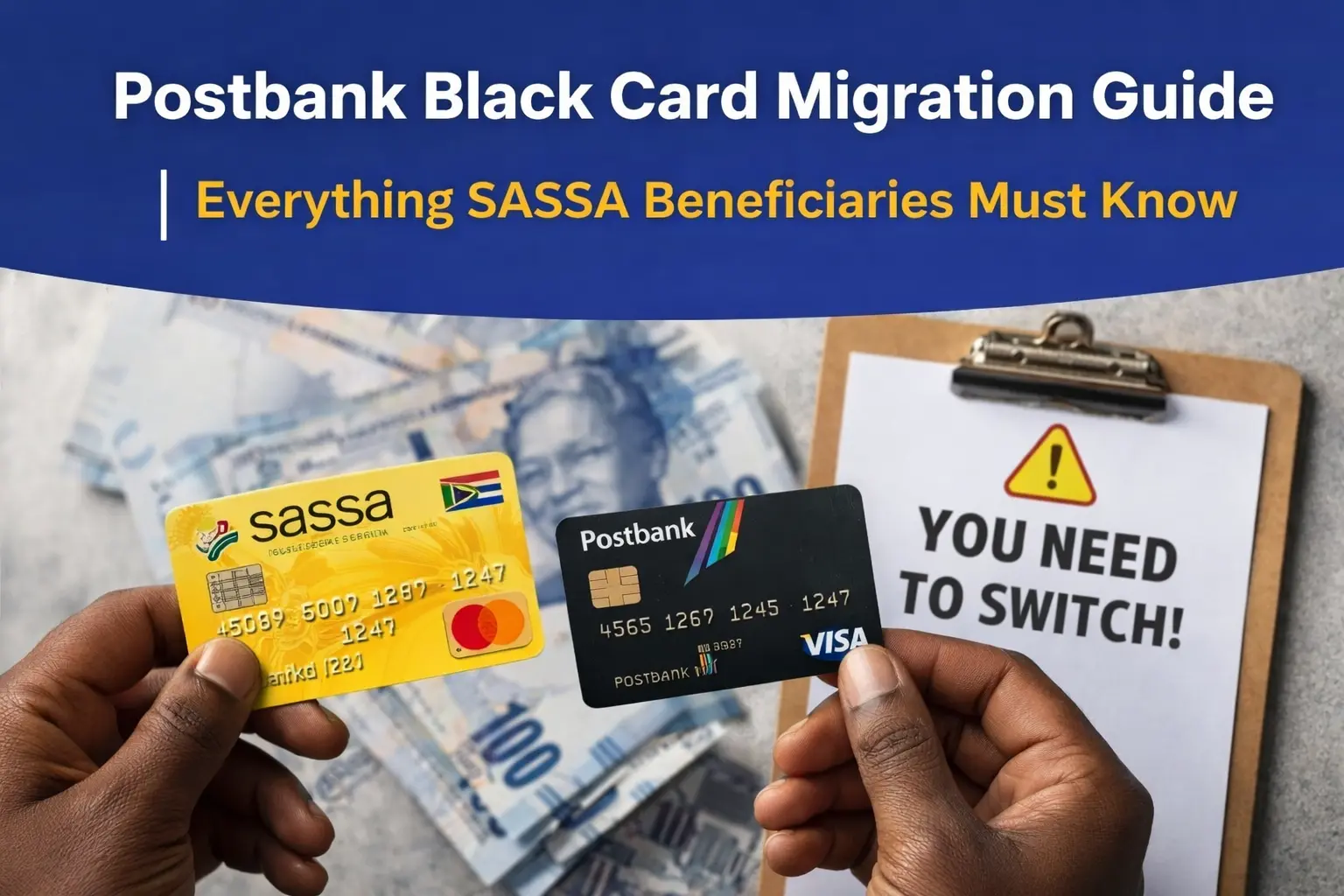 Postbank Black Card migration guide for SASSA beneficiaries