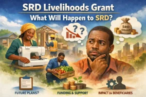 SRD Livelihoods Grant, SASSA SRD future, unemployment support and small business funding in South Africa.