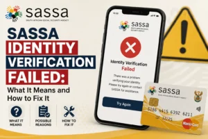 SASSA identity verification failed fix guide 2026